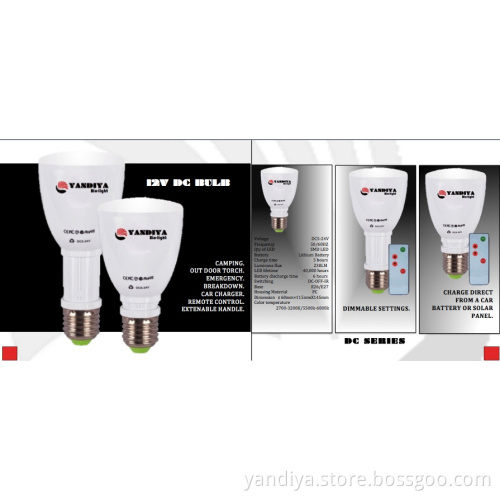 Emergency LED Light Bulb